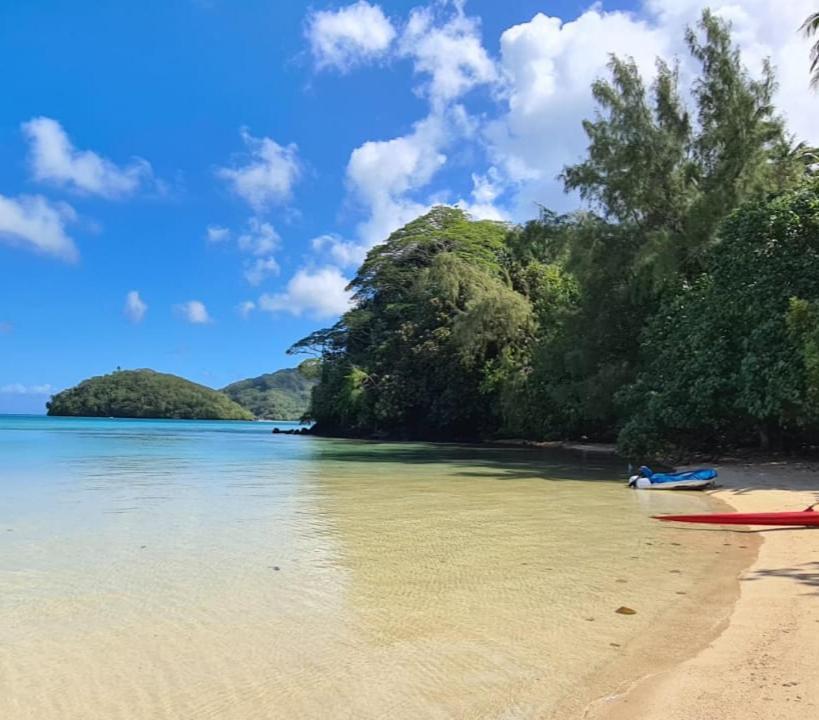 Huahine Manta Lodge Avec 4X4 Optionnel Haapu エクステリア 写真