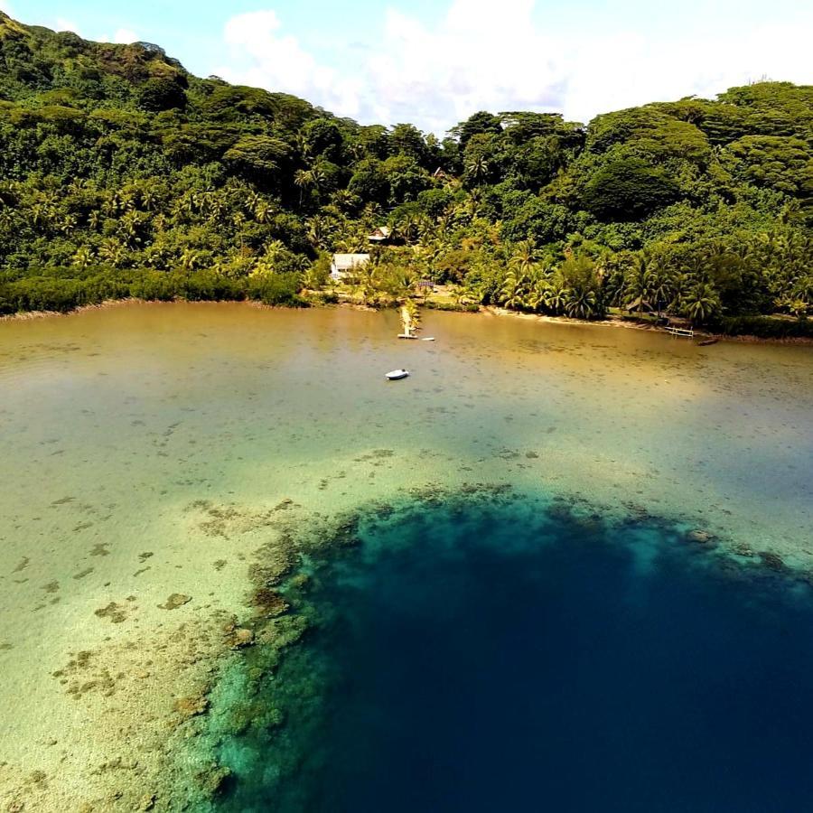 Huahine Manta Lodge Avec 4X4 Optionnel Haapu エクステリア 写真