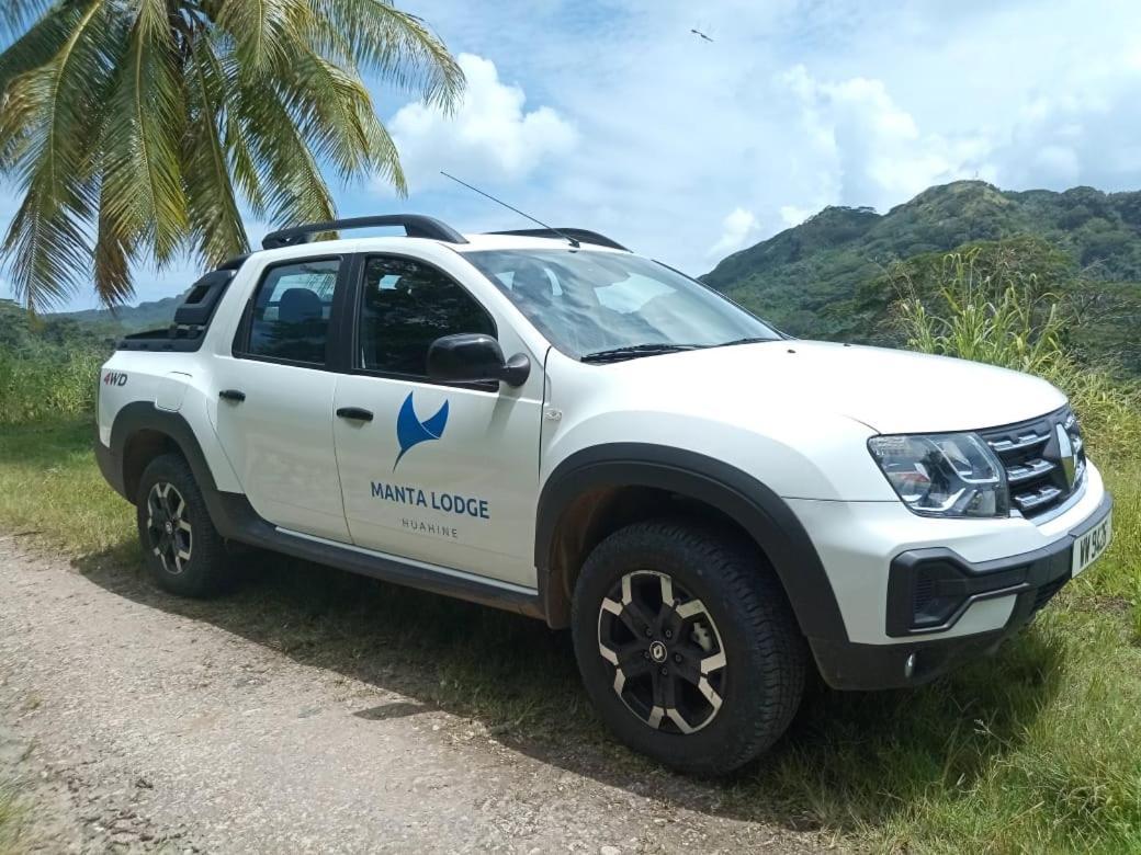 Huahine Manta Lodge Avec 4X4 Optionnel Haapu エクステリア 写真