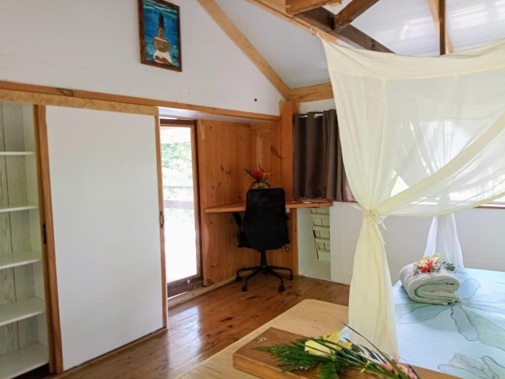 Huahine Manta Lodge Avec 4X4 Optionnel Haapu エクステリア 写真